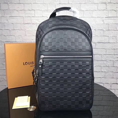 michael backpack lv|louis vuitton leather backpack.